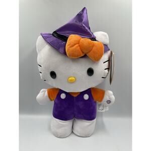 New Hello Kitty Halloween Orange & Purple Witch Side Stepper Spooky Musical Toy